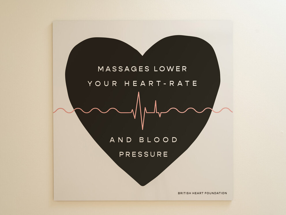 heart rate wall art