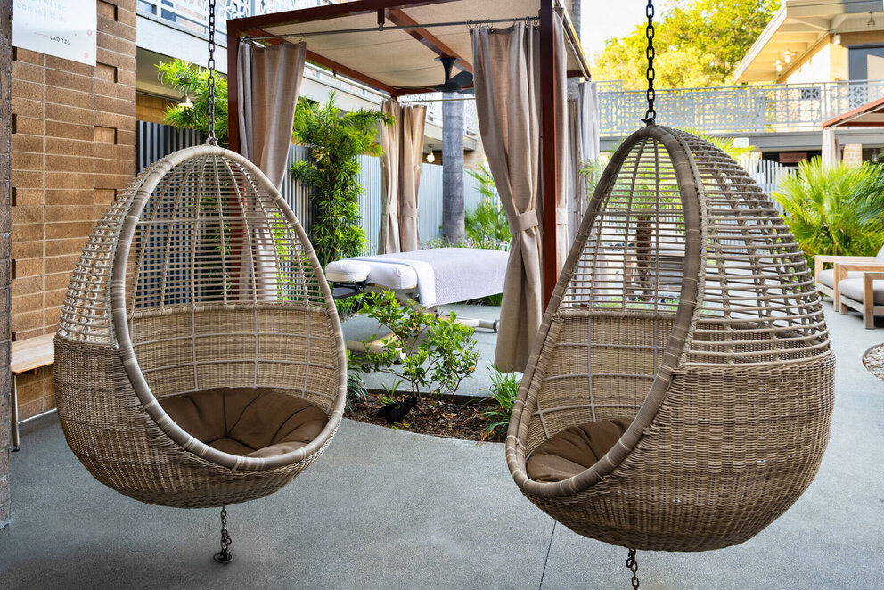 spa garden egg chairs